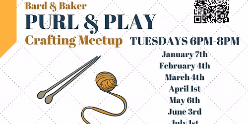 Purl & Play Crafting Meetup