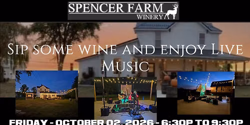 The Pope & Guitarlos Show - Fall Evening with Spencer Farm Winery