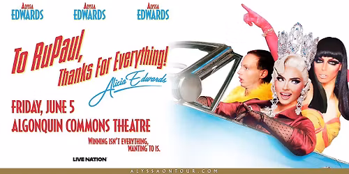 Alyssa Edwards \u2013 Thanks For Everything Tour 2026