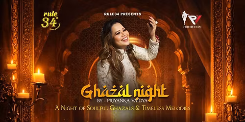 Ghazal Night by Priyanka Vaidya at Rule 34