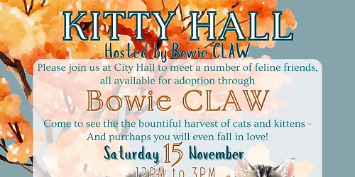 Kitty Hall (Autumn Harvest Edition)