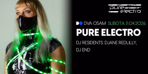 Pure Electro Party u DVA OSAM
