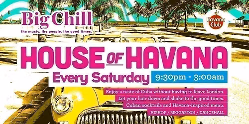 HOUSE OF HAVANA WITH DJ SUGAI