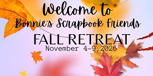 FALL RETREAT 2026