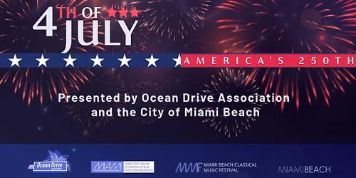 July 4th Celebration on Ocean Drive