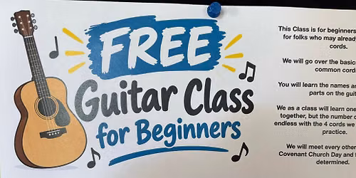 Free guitar class 