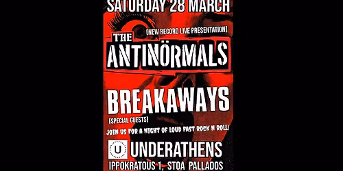 THE ANTINORMALS\/BREAKAWAYS LIVE AT UNDERATHENS