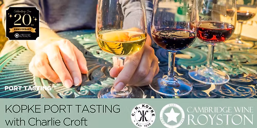 Kopke Port Tasting