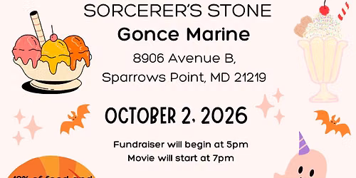 Gonce Marine Outdoor Movie Fundraiser