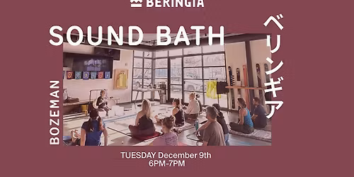 Sound Bath at Beringia House