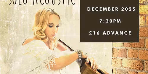 CHANTELLE MCGREGOR (SOLO ACOUSTIC)