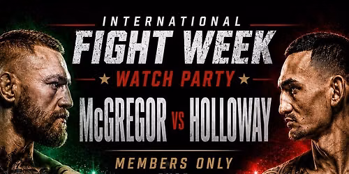 International fight week watch party