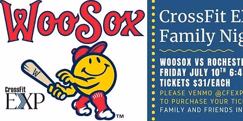 CrossFit EXP Family Night Out at the Woo Sox!