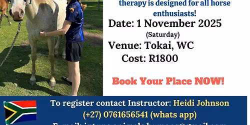 EMMETT 4 Horses Workshop - Tokai, WC - 1 November 2025