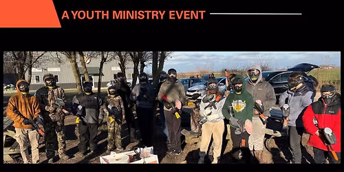 Youth Ministry Paintball Adventure 