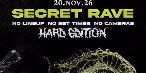 DISFUNCTION x EXHILARATION: Secret Rave: Liverpool