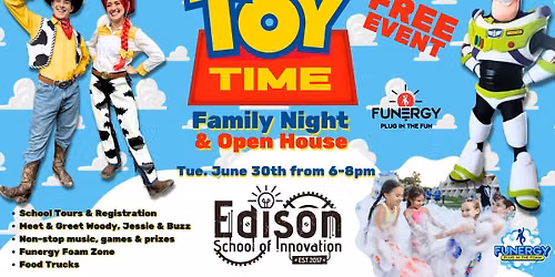 Toy Time Family Night & Open House
