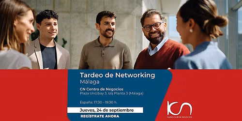 KCN Desayuno de Networking M\u00e1laga - 24 de septiembre