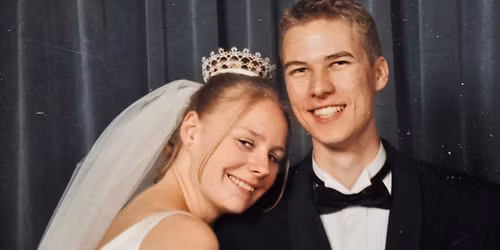 S\u00f8lvbryllup - \u00e5bent hus