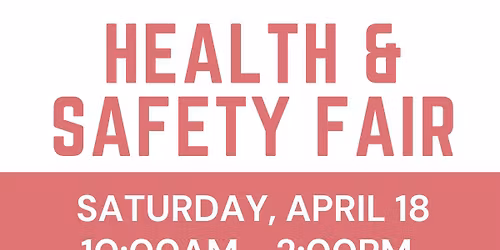*SAVE THE DATE* Health and Wellness Fair 