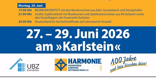 Mainserenade und Bezirksmusikfest des BVV 