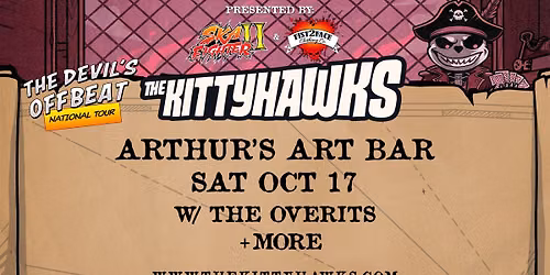 The Kittyhawks "The Devil's Offbeat" National Tour - Adelaide