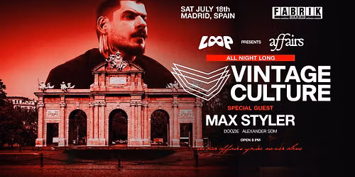 VINTAGE CULTURE ALL NIGHT LONG - OPEN AIR