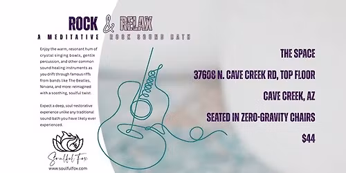 Rock & Relax: A Meditative Rock Sound Bath