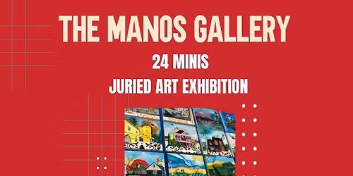 The 24 Minis Juried art exhibition