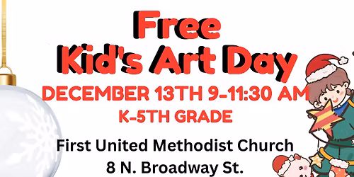 Kids FREE Art Day