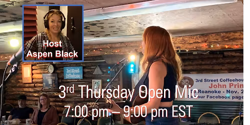 3rd Thursdays @ 3rd Street Open Mic