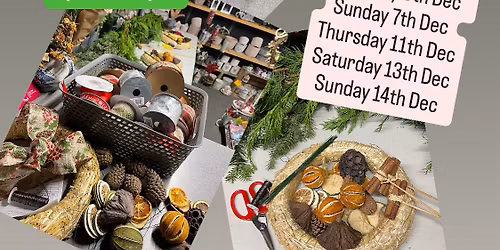 Christmas wreath workshops