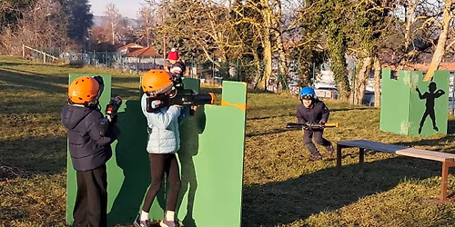 Laser-game gratuit et en plein air dans les parcs pendant les vacances de No\u00ebl