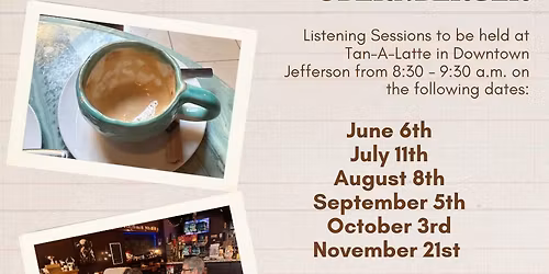 Coffee with an Alderperson