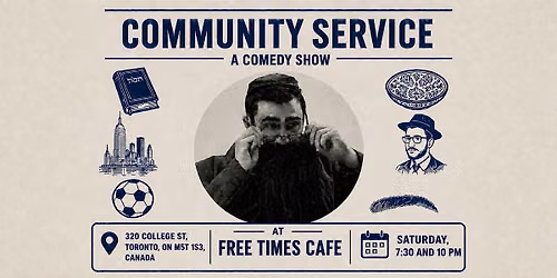 Natan Badalov presents: Community Service - A Comedy Show