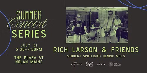 Summer Concert Series: Rich Larson & Friends