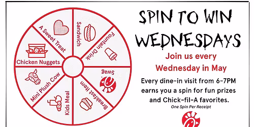 Spin to Win Wednesdays