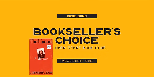 Bookseller's Choice Book Club (August)
