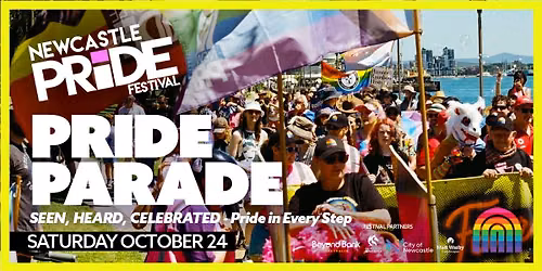 "Festival" Newcastle Parade Pride in every step !