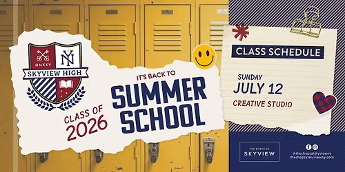 Skyview High Summer School Week 3: Creative Studio