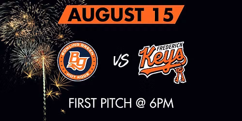 Faith Night | Bowling Green Hot Rods vs Frederick Keys @6pm 