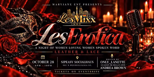 LesMixx Indy Presents: LesErotica WLW Leather and Lace Edition