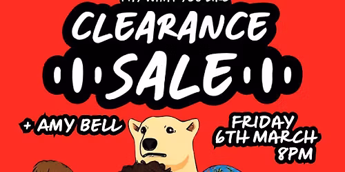 Live: Clearance Sale & Amy Bell