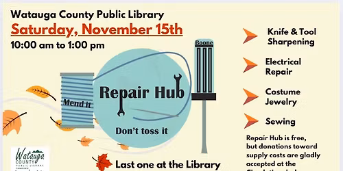November Repair Hub