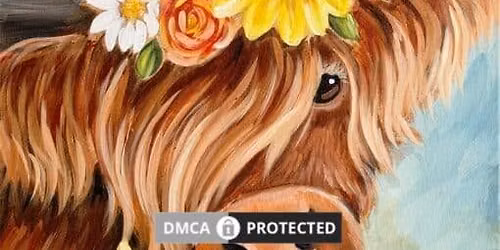 Sip and Paint \u2013 Sunny Moo\u2019d