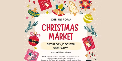 Christmas Market Vendor Fair at GBA