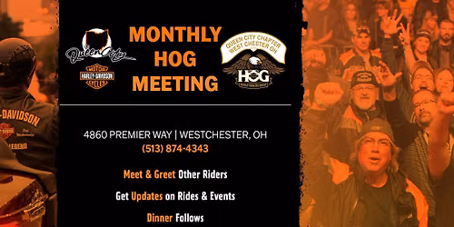 August HOG Meeting W\/Ride to follow