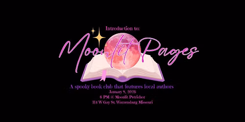 Moonlit Pages Book Club meeting