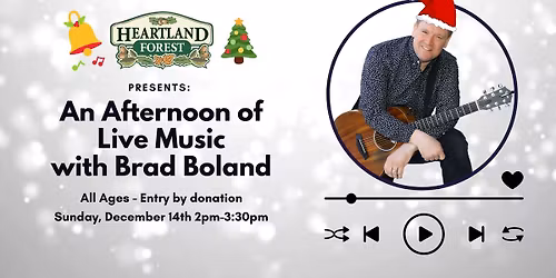 An Afternoon of Live Music with Brad Boland - Entry by donation