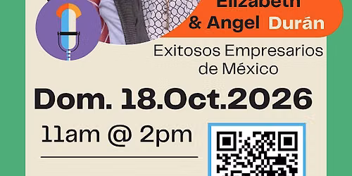 Seminario para ntwrkrs OCT2026. Oradores Invitados: Elizabeth y Angel Duran
